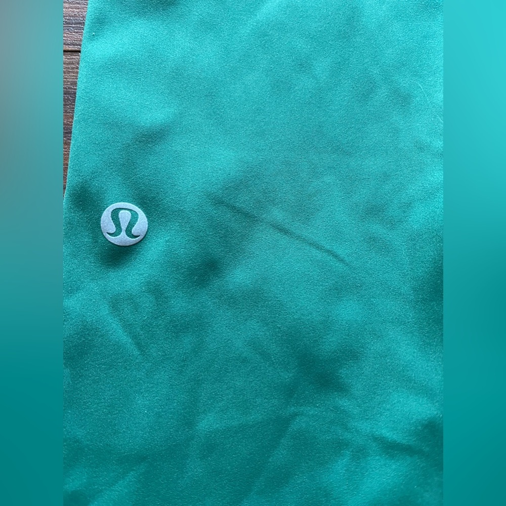 Fast and Free Lululemon Tights-Size 8 green
